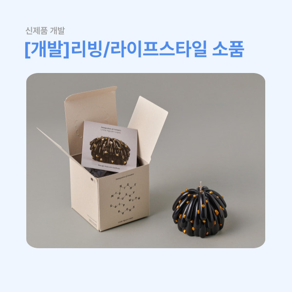 [디자인 개발] 리빙/라이프스타일 제품 디자인 및 개발지원 이미지