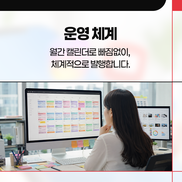 브랜드 SNS 채널 통합 운영 및 콘텐츠 제작 이미지