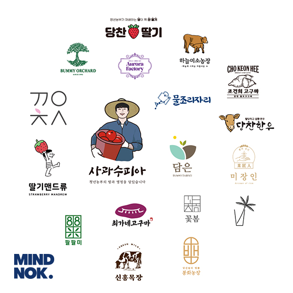 브랜딩 디자인 개발 (CI, BI 등) 이미지